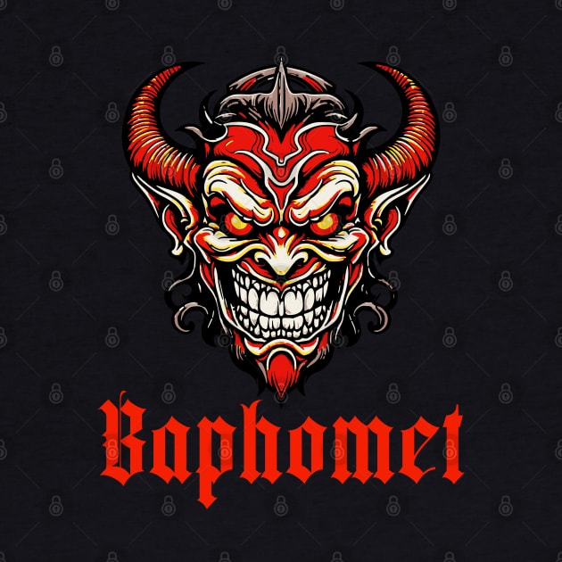 Baphomet - demon by Bellinna